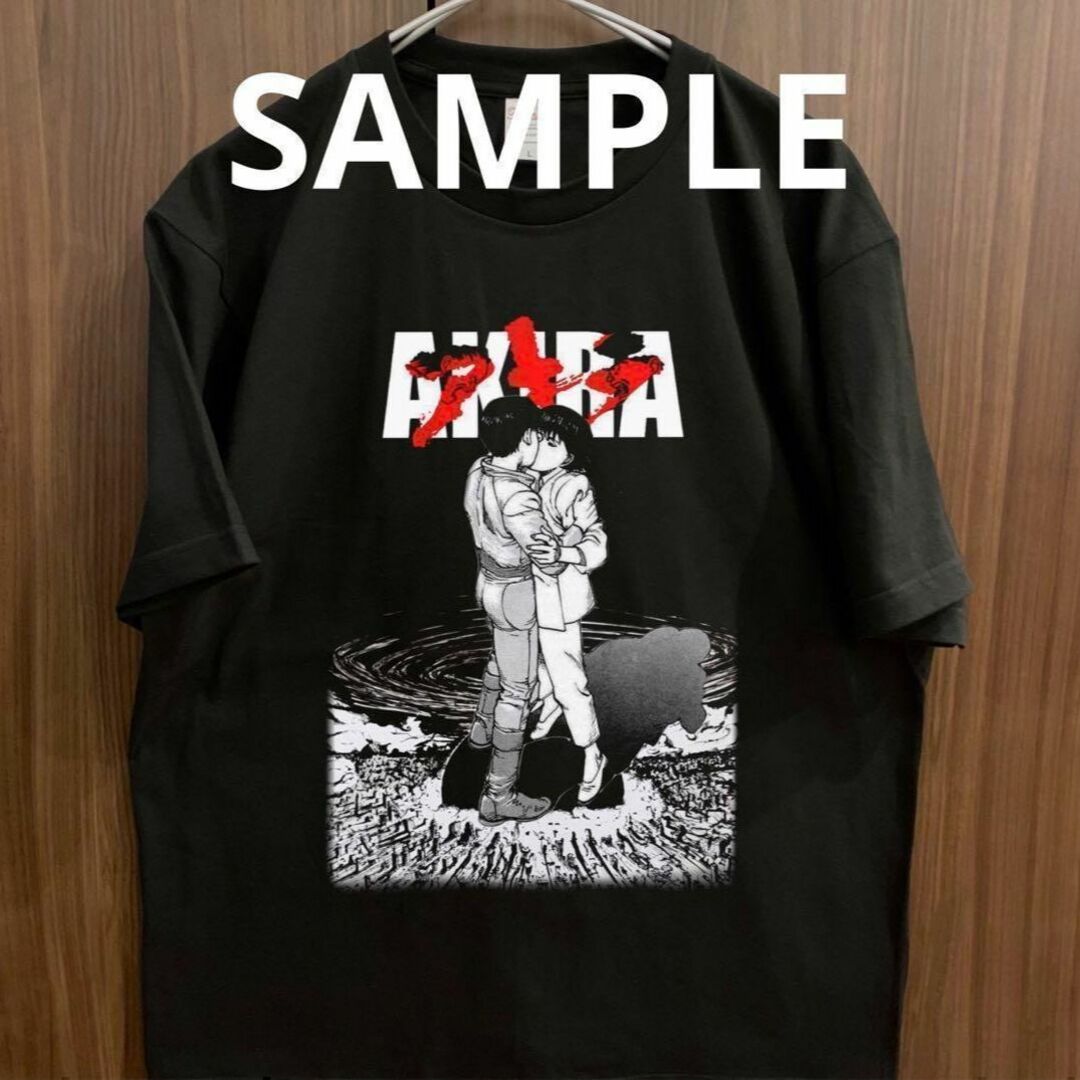 AKIRA アキラ Tシャツ vintage ブラック メンズのトップス(Tシャツ/カットソー(半袖/袖なし))の商品写真