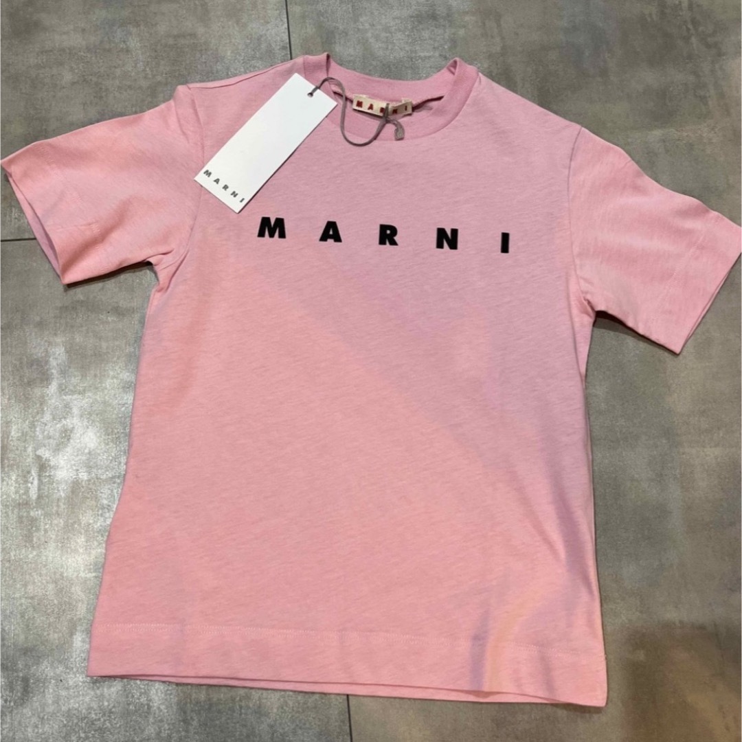 Marni(マルニ)のMARNI KIDS♦︎ロゴプリントTシャツ キッズ/ベビー/マタニティのキッズ服女の子用(90cm~)(Tシャツ/カットソー)の商品写真