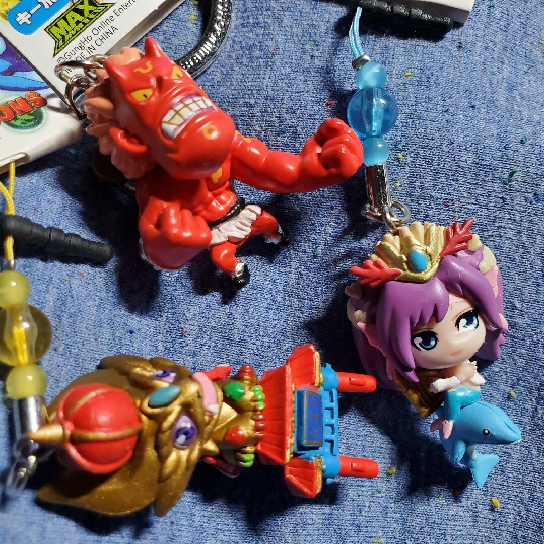 ご当地パズドラ 龍2 & 雷神 & マリンレンジャー ×3種類セット エンタメ/ホビーのおもちゃ/ぬいぐるみ(キャラクターグッズ)の商品写真