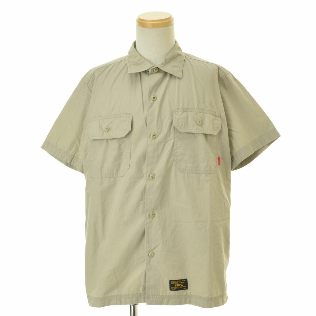 W)taps(ダブルタップス)の【WTAPS】DECK SS / SHIRT. COTTON. 半袖シャツ メンズのトップス(シャツ)の商品写真