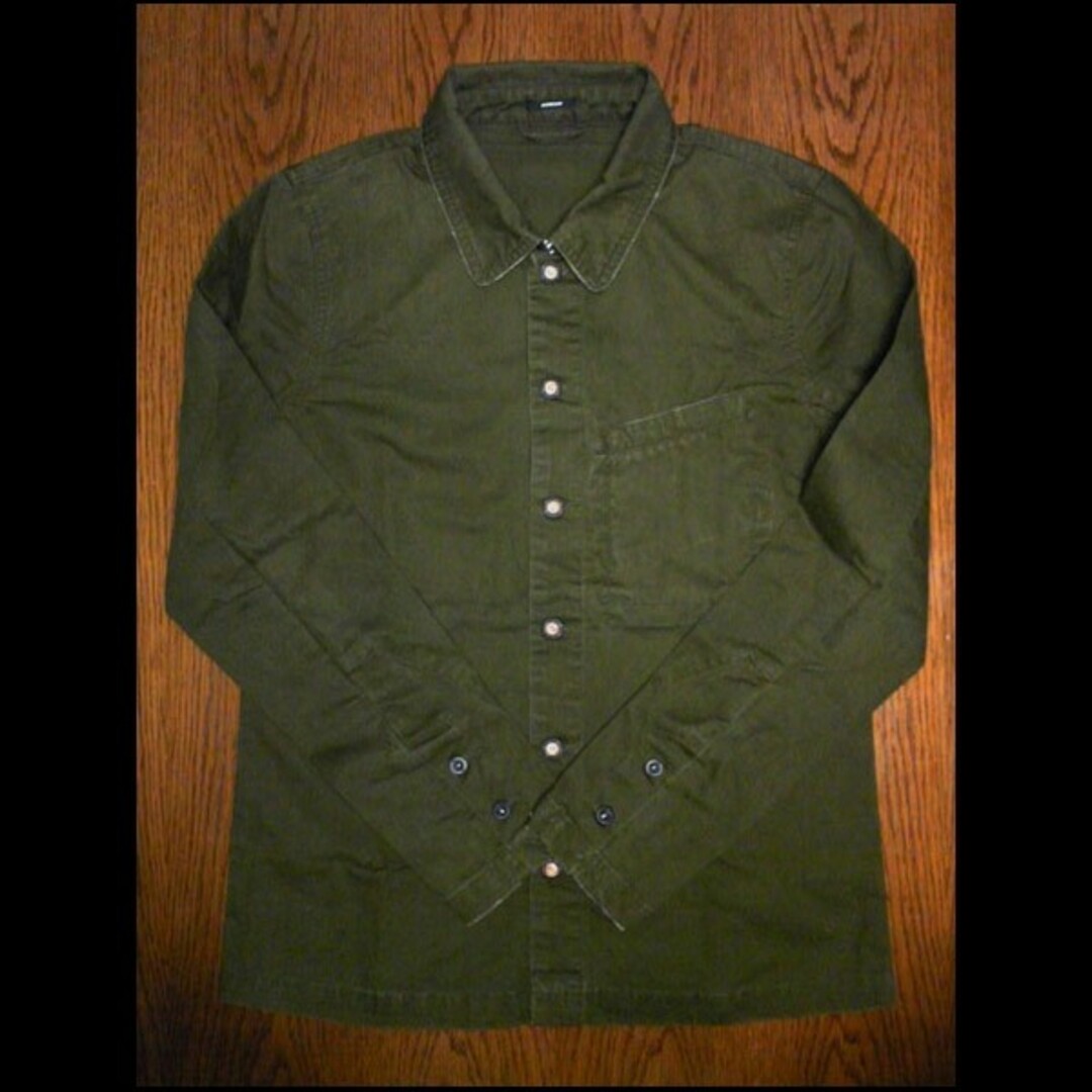 DENHAM(デンハム)のDENHAM △ シャツジャケット ▲ DAN デンハム ARMY GREEN メンズのジャケット/アウター(その他)の商品写真