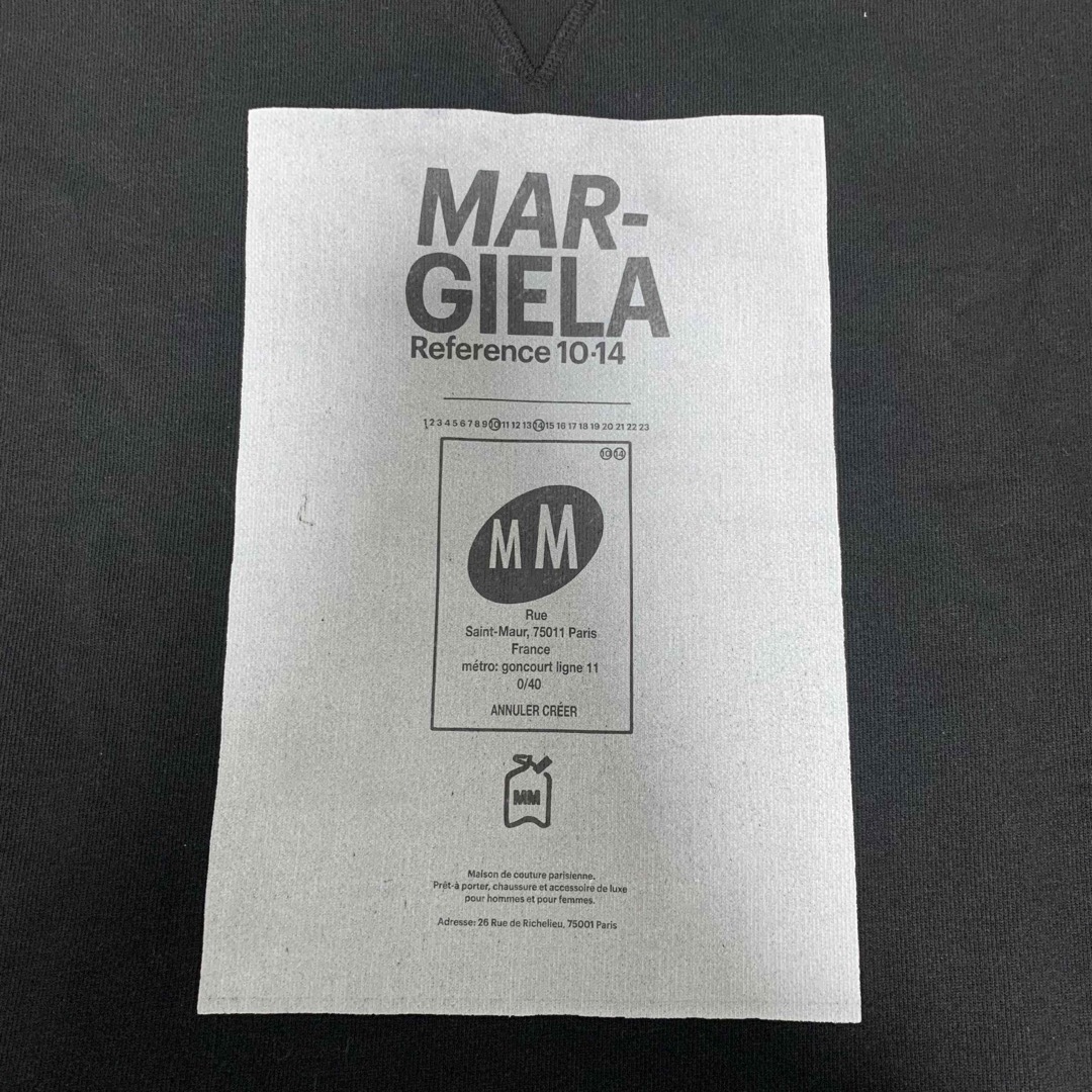 激安直販店 Maison Margiela メゾンマルジェラ ロゴ オーバーサイズスウェット