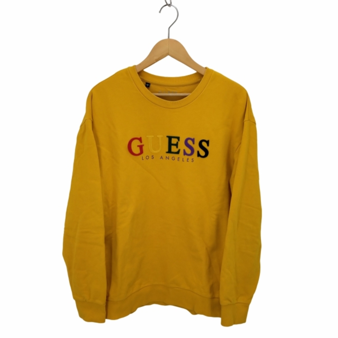 GUESS(ゲス)のGUESS(ゲス) JED FLEECE CREW SWEAT メンズ トップス メンズのトップス(スウェット)の商品写真