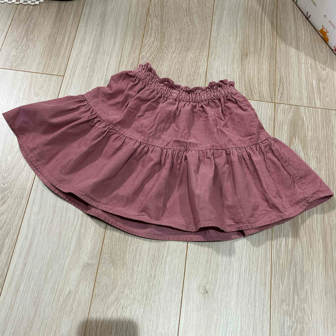 H&M(エイチアンドエム)の110センチ　ふんわりスカート　ピンク キッズ/ベビー/マタニティのキッズ服女の子用(90cm~)(スカート)の商品写真