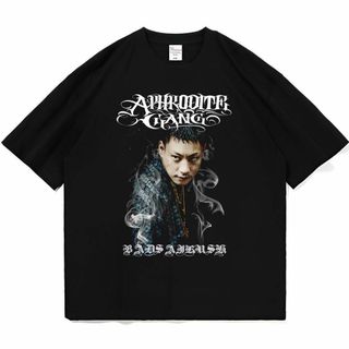 舐達麻 BADSAIKUSH Tシャツ raptee ブラック(Tシャツ/カットソー(半袖/袖なし))