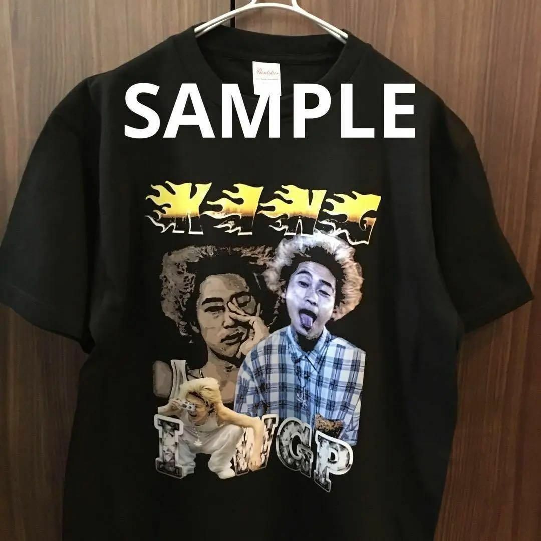 IWGP キング Tシャツ raptee bootleg ブラック メンズのトップス(Tシャツ/カットソー(半袖/袖なし))の商品写真