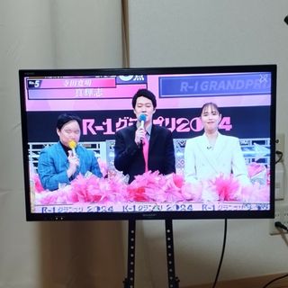 お値下げ♪AQUOS　シャープ　32型テレビ　録画HDD付♪2015年製