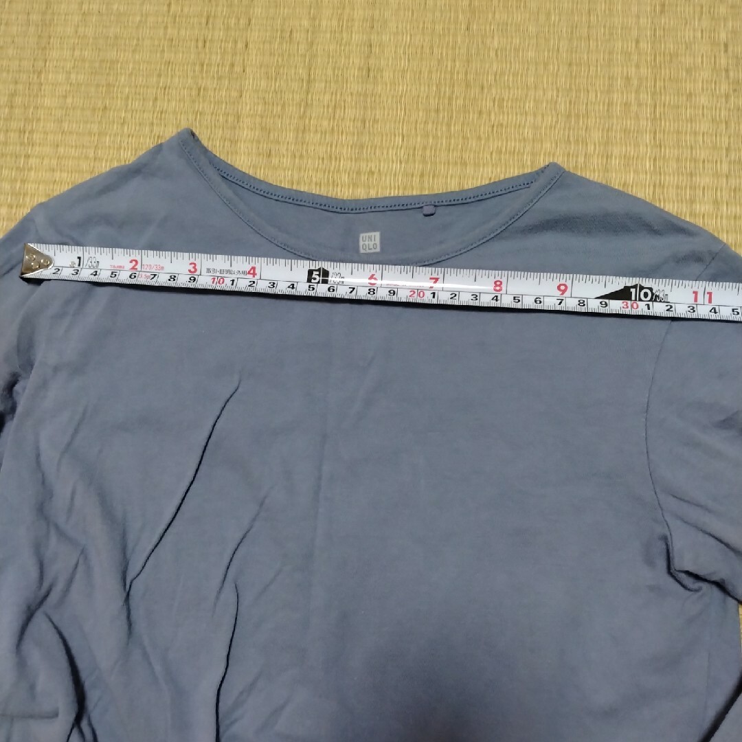 UNIQLO(ユニクロ)のユニクロ　カットソー140 キッズ/ベビー/マタニティのキッズ服女の子用(90cm~)(Tシャツ/カットソー)の商品写真