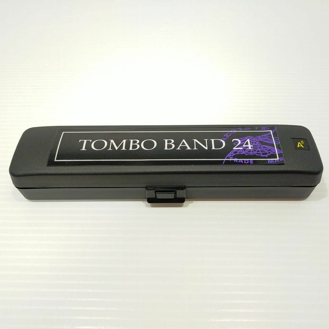 【新品】TOMBO 複音ハーモニカ A#調 トンボバンド 24穴 3124 楽器の楽器 その他(ハーモニカ/ブルースハープ)の商品写真