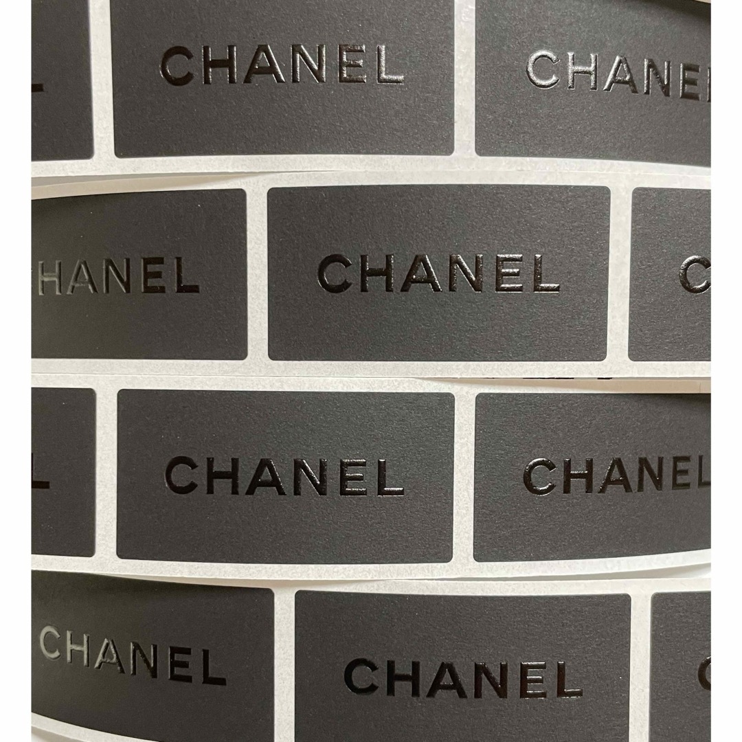 CHANEL(シャネル)のSale！CHANEL ブラック シール 20枚 インテリア/住まい/日用品のオフィス用品(ラッピング/包装)の商品写真