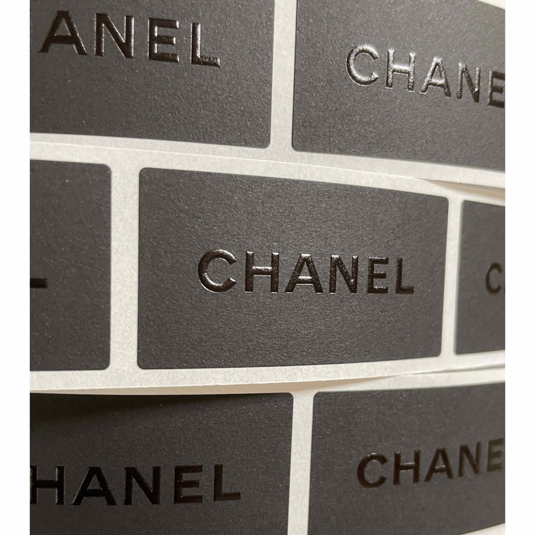 CHANEL(シャネル)のSale！CHANEL ブラック シール 20枚 インテリア/住まい/日用品のオフィス用品(ラッピング/包装)の商品写真