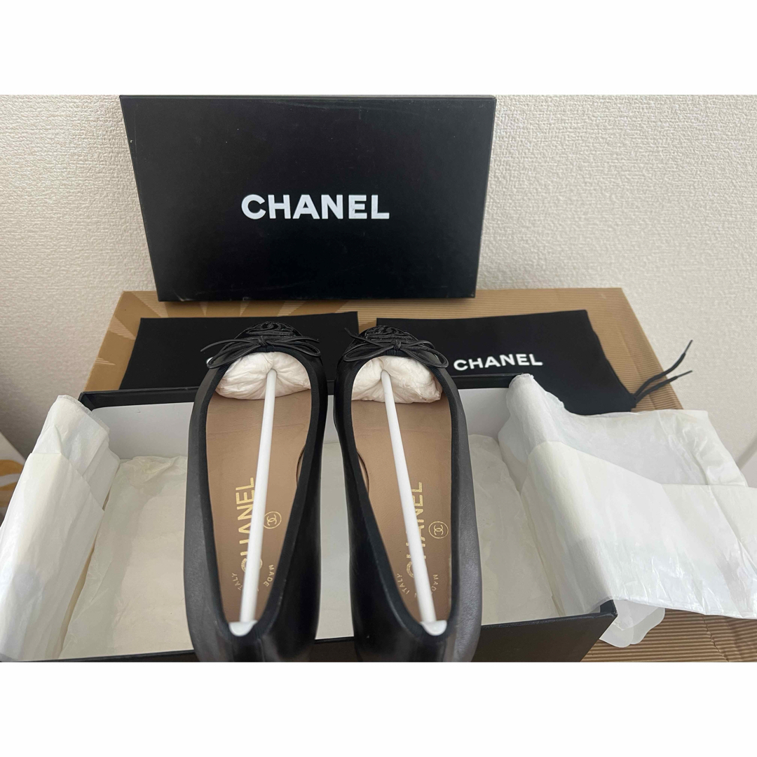 CHANEL(シャネル)の【MEさん】シャネル CHANEL パンプス （バレージューズ）ココマーク 付き レディースの靴/シューズ(ハイヒール/パンプス)の商品写真