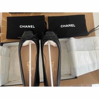 シャネル(CHANEL)の【MEさん】シャネル CHANEL パンプス （バレージューズ）ココマーク 付き(ハイヒール/パンプス)