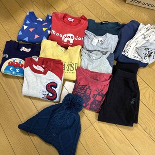 トレーナー ロンT ズボン ニット帽子 セット まとめ売り(Tシャツ/カットソー)