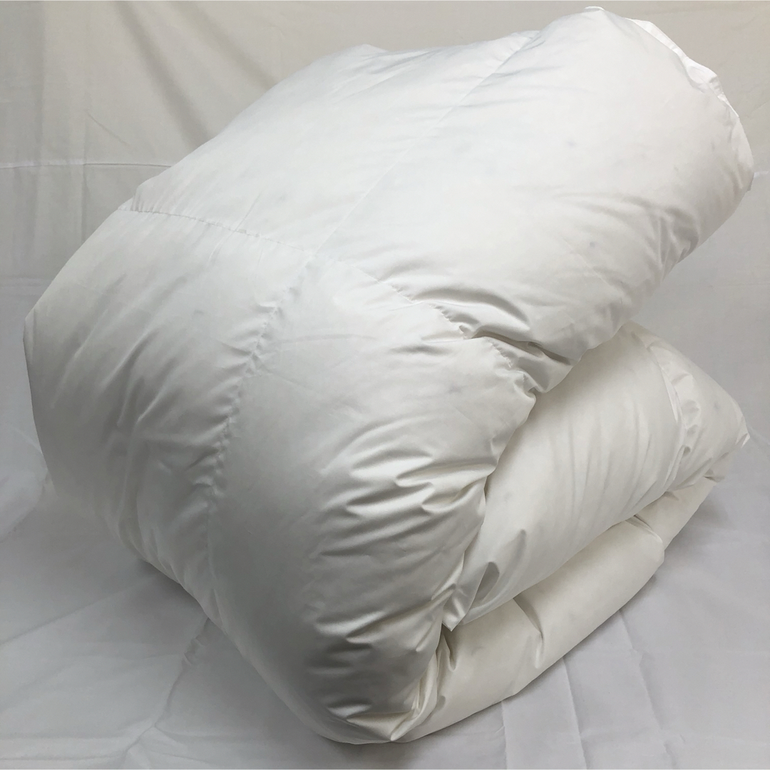 羽毛布団 シングル ニューゴールド 白色 日本製 150×210cm 特別価格の