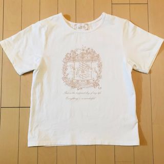 ミシェルマカロン(michellMacaron)のミシェルマカロン　メリーゴーランドTシャツ(Tシャツ(半袖/袖なし))