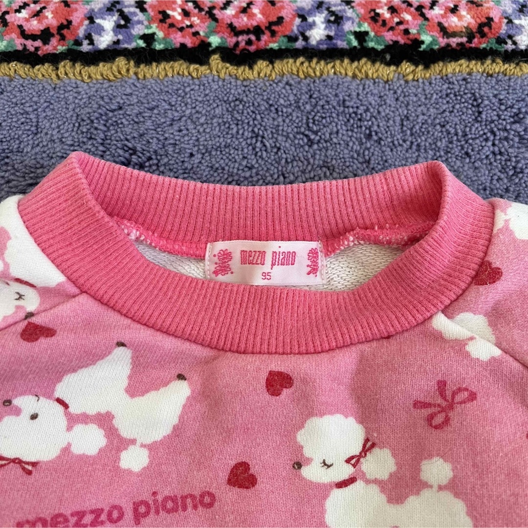 mezzo piano(メゾピアノ)の95cm♡mezzo piano♡セットアップ キッズ/ベビー/マタニティのキッズ服女の子用(90cm~)(パジャマ)の商品写真