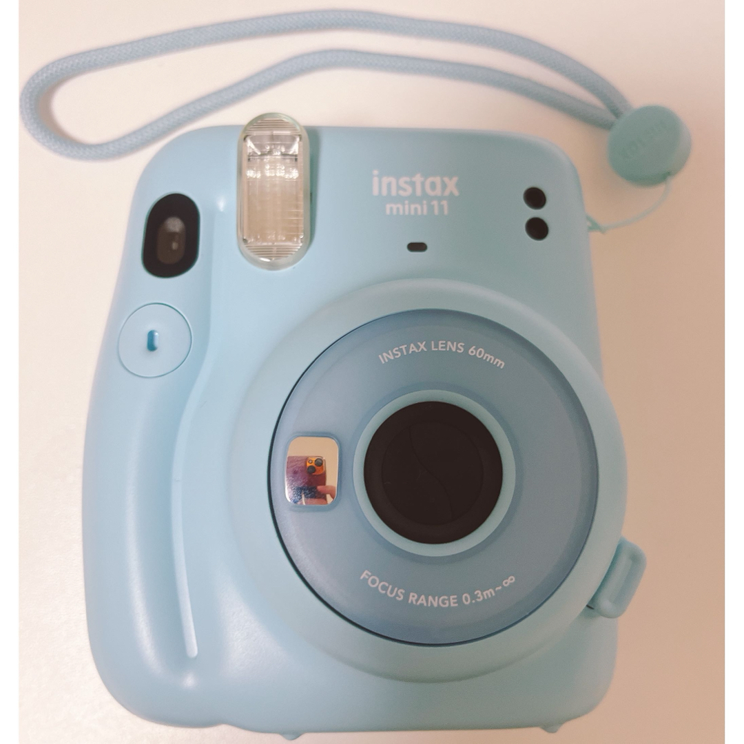 富士フイルム(フジフイルム)のチェキ　instax 11 mini スカイブルー スマホ/家電/カメラのカメラ(フィルムカメラ)の商品写真