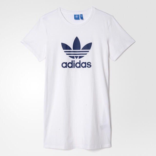 adidas(アディダス)のadidas オリジナルワンピースＴシャツ レディースのトップス(Tシャツ(半袖/袖なし))の商品写真