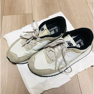 ニューバランス(New Balance)のレディース/ニューバランス/24cm/ベージュ(スニーカー)