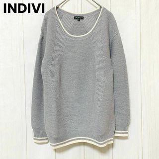 インディヴィ(INDIVI)のst653 INDIVI/インディヴィ/長袖ニット/プルオーバー(ニット/セーター)