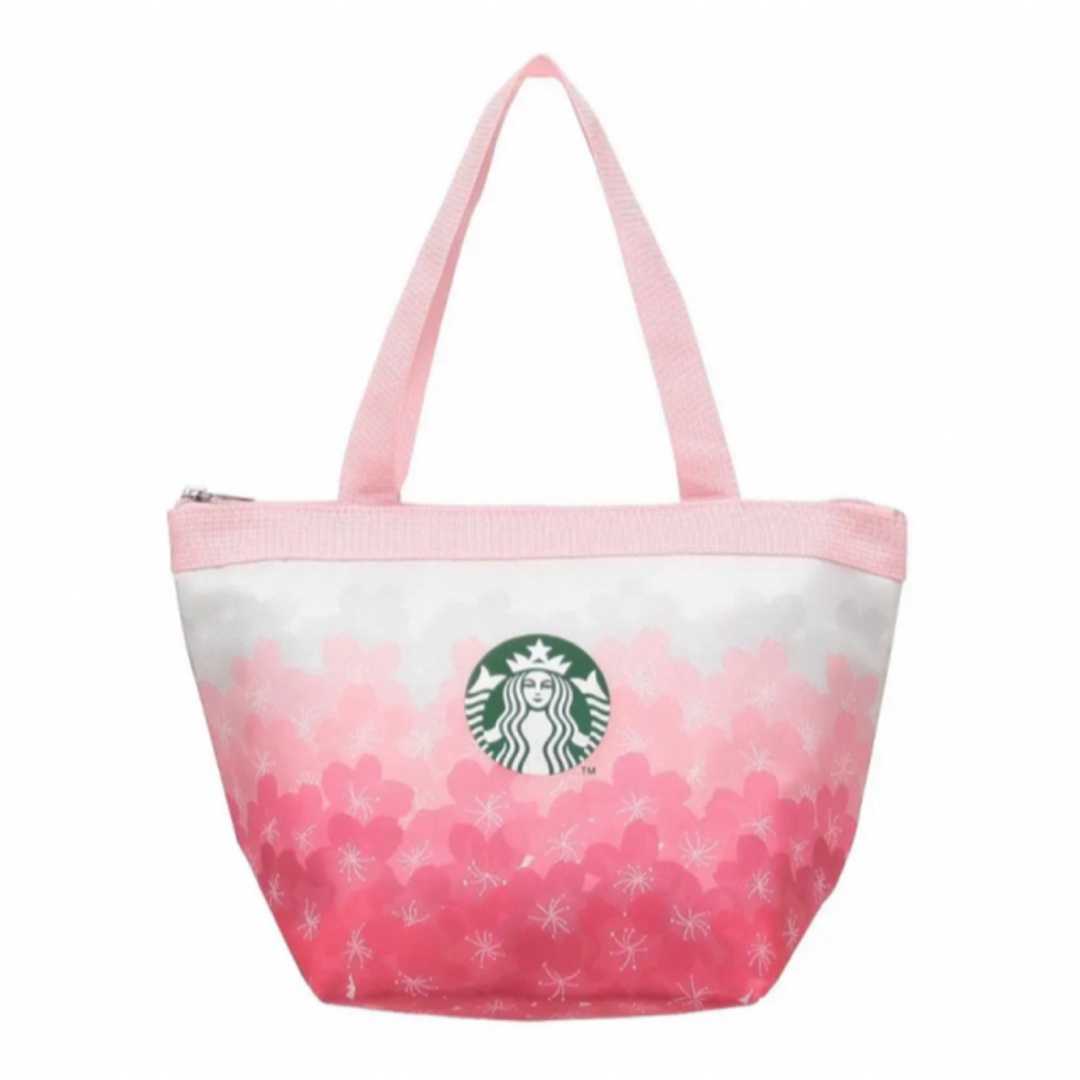 Starbucks(スターバックス)のスターバックスSAKURA2022保冷トートバッグ レディースのバッグ(トートバッグ)の商品写真