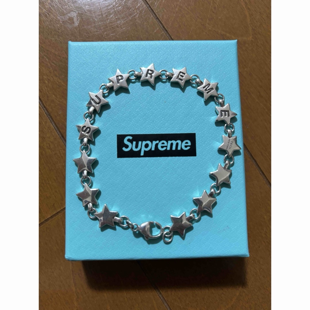 【美品】Supreme Tiffany Star Bracelet