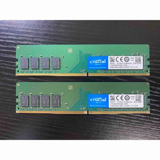 Crucial DDR4 2666 8GBx2 (計16GB)(PCパーツ)