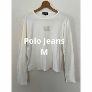 Polo Jeans ラルフローレン ロンT 長袖 カットソー サイズM 訳あり(Tシャツ(長袖/七分))