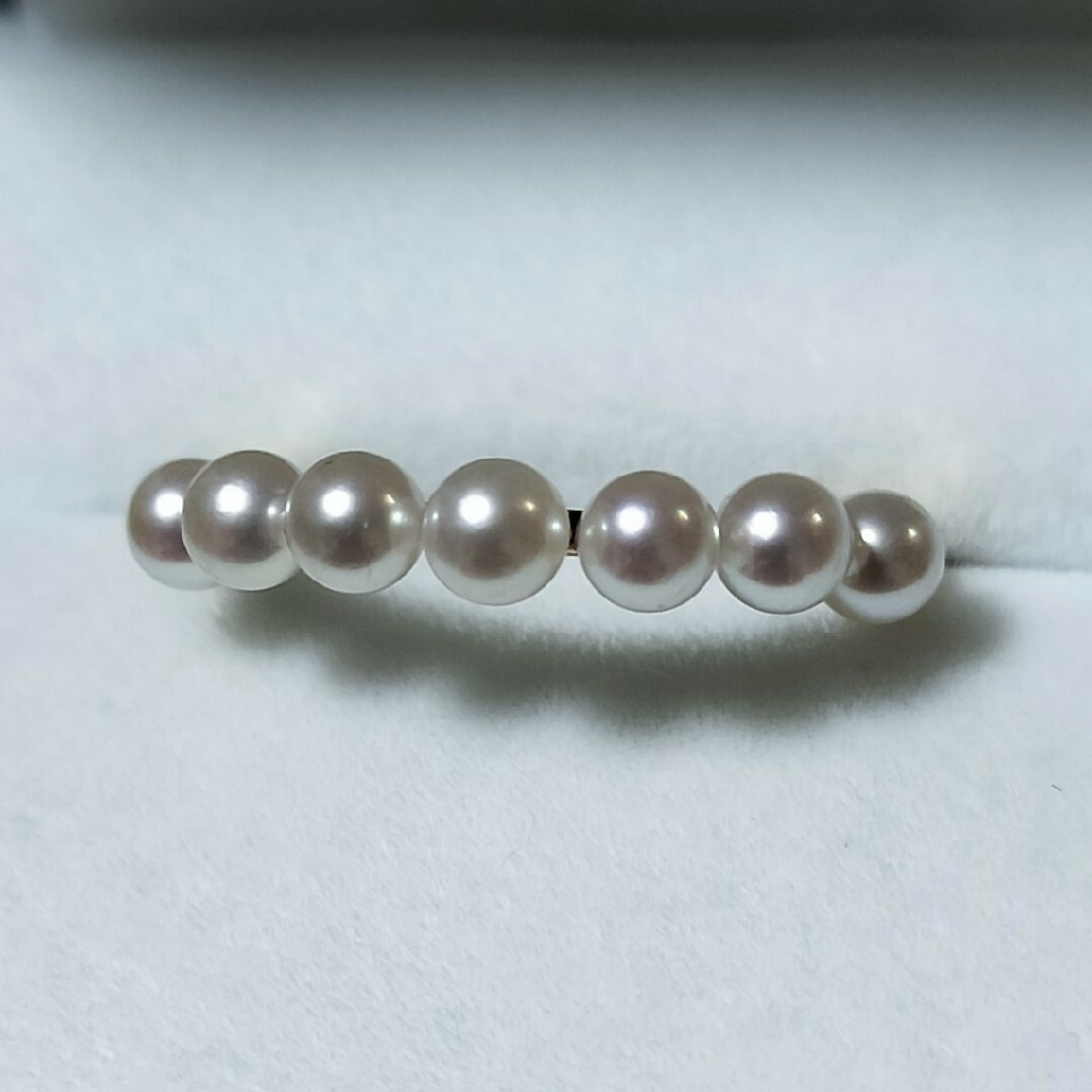 MIKIMOTO(ミキモト)のミキモト ベビーパール リング K18YG 3.5mm 2.9g レディースのアクセサリー(リング(指輪))の商品写真