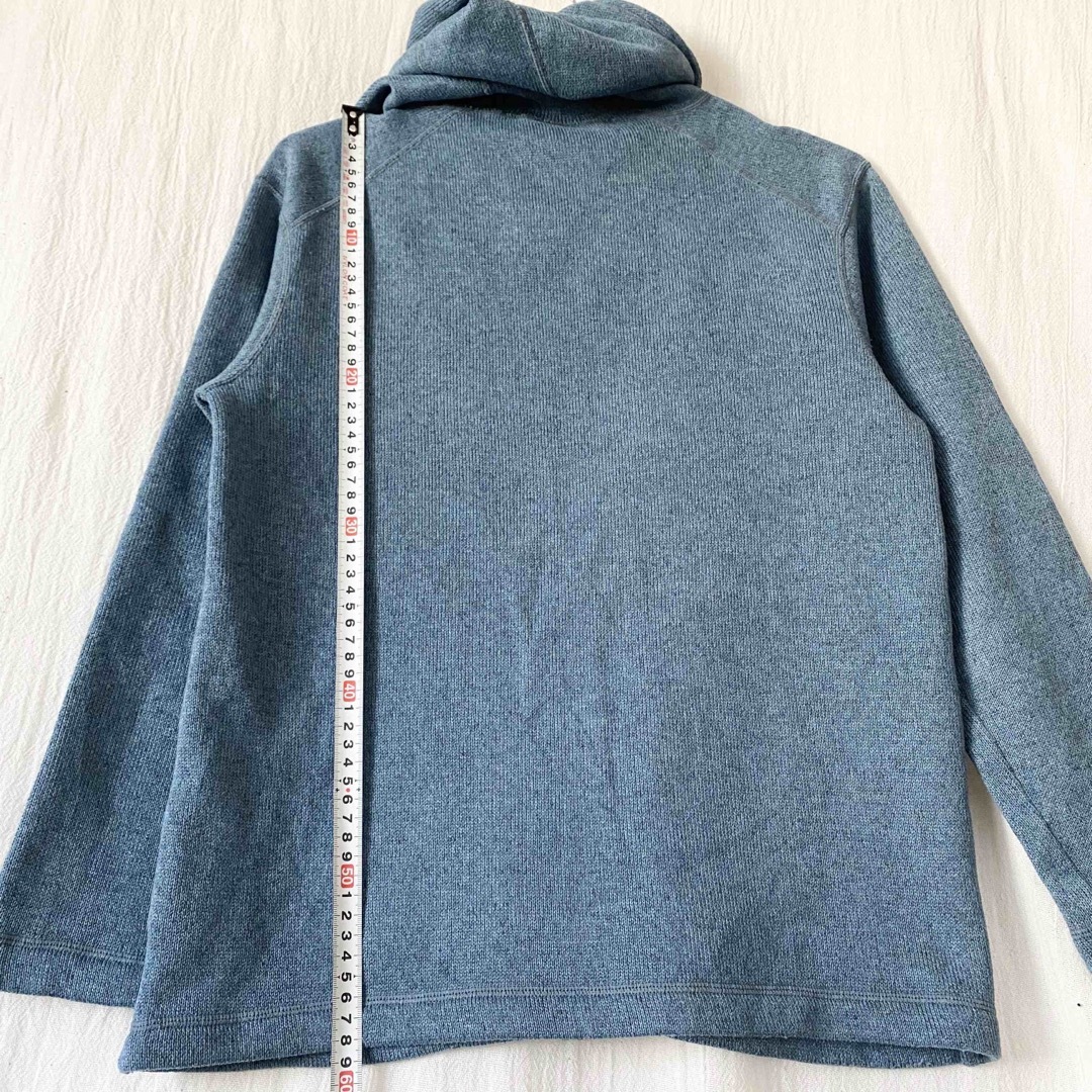 patagonia(パタゴニア)のパタゴニア　ブルー系　パーカー　アウター　フード キッズ/ベビー/マタニティのキッズ服男の子用(90cm~)(ジャケット/上着)の商品写真