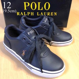 ポロラルフローレン(POLO RALPH LAUREN)の箱付★POLO RALPH LAUREN HANFORD 19.5cm(スニーカー)