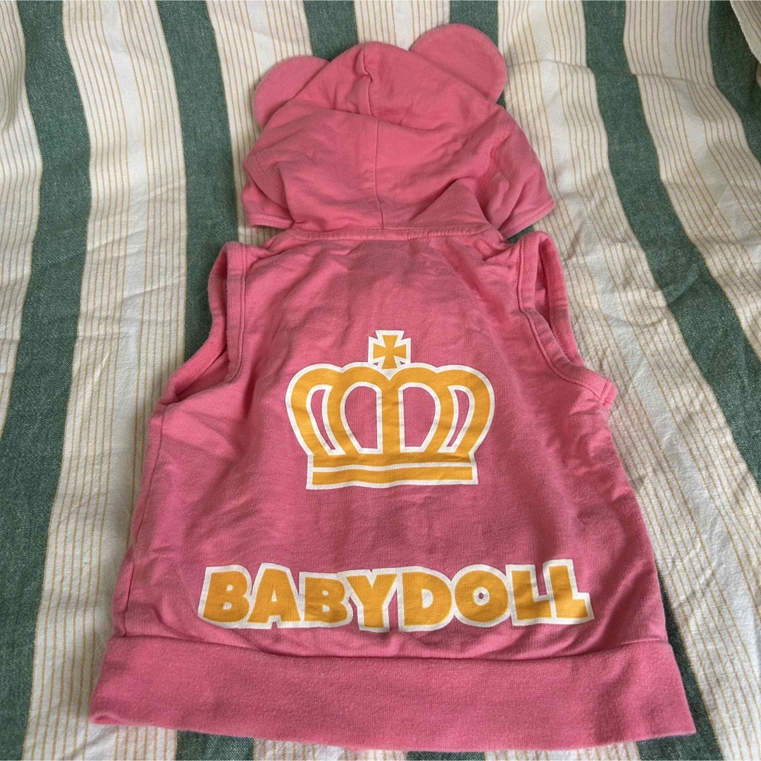 BABYDOLL(ベビードール)のベビードール　女の子　サイズ90 ミニー キッズ/ベビー/マタニティのキッズ服女の子用(90cm~)(Tシャツ/カットソー)の商品写真