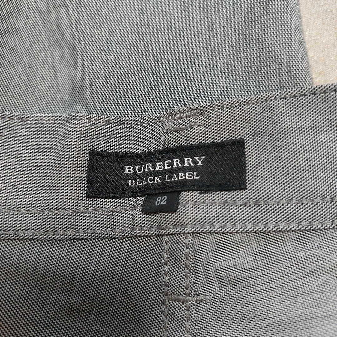 BURBERRY BLACK LABEL(バーバリーブラックレーベル)の【BURBERRY BLACK LABEL】バーバリー ストレートパンツ メンズ メンズのパンツ(チノパン)の商品写真