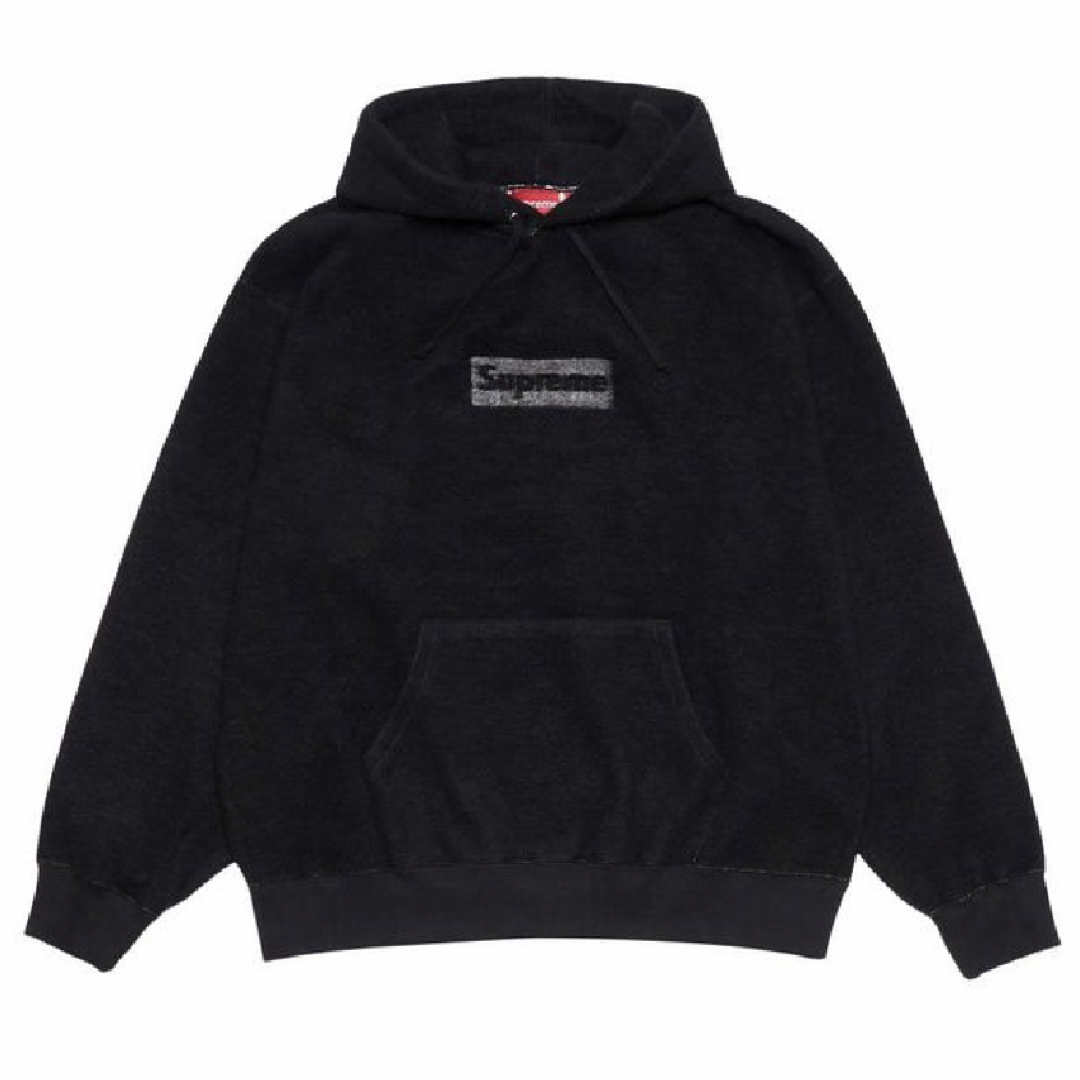 【名入れ無料】 Supreme Inside Out Box Logo Hooded XL 黒