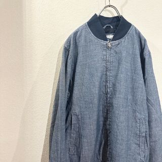 オールドネイビー(Old Navy)のOLD NAVY　オールドネイビー　ブルゾン　インディゴブルー(ブルゾン)