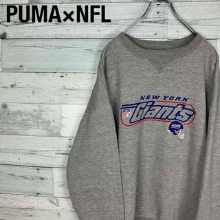 プーマ(PUMA)のPUMA×NFL Giants アメフト スポーツ 刺繍ロゴ スウェット90s(スウェット)