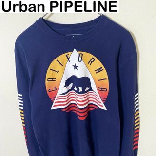 ヴィンテージ(VINTAGE)のUrban PIPELINE 長袖　プリント　Tシャツ　ロンT 古着　アメカジ(Tシャツ/カットソー(七分/長袖))