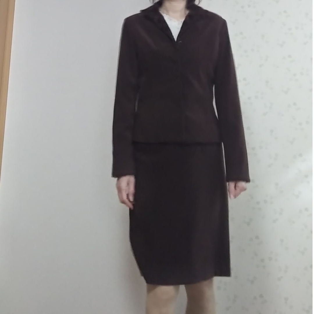 スカートスーツ レディースのフォーマル/ドレス(スーツ)の商品写真