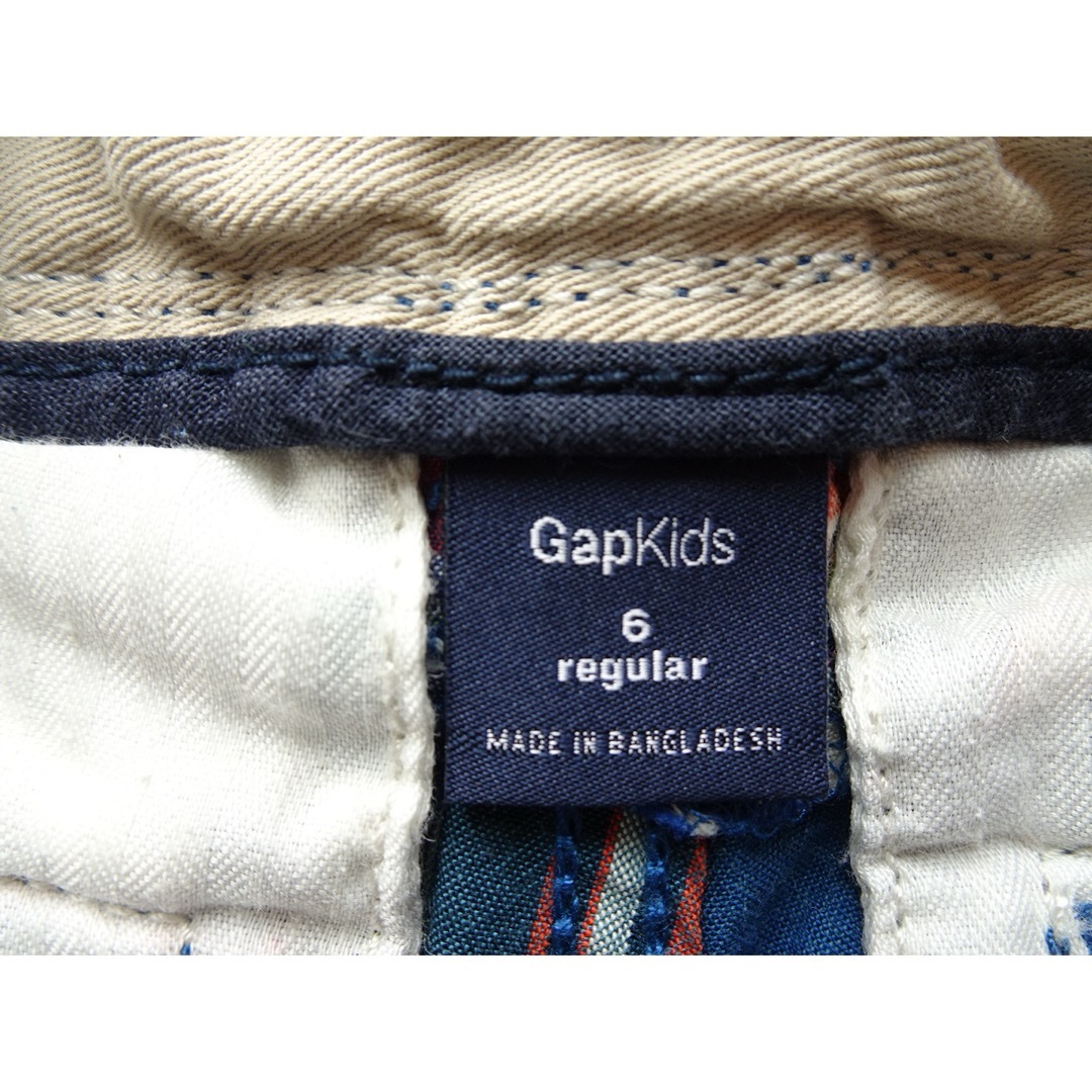 GAP Kids(ギャップキッズ)のGap Kids★ギャップキッズ★ハーフパンツ★カーゴパンツ★青系★6★120 キッズ/ベビー/マタニティのキッズ服男の子用(90cm~)(パンツ/スパッツ)の商品写真