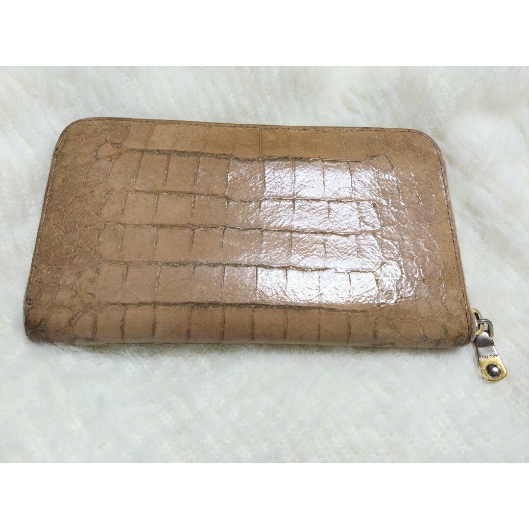 miumiu(ミュウミュウ)のミュウミュウ　長財布 レディースのファッション小物(財布)の商品写真