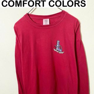 ヴィンテージ(VINTAGE)のCOMFORT COLORS 長袖　プリント　Tシャツ　ロンT 古着　アメカジ(Tシャツ/カットソー(七分/長袖))