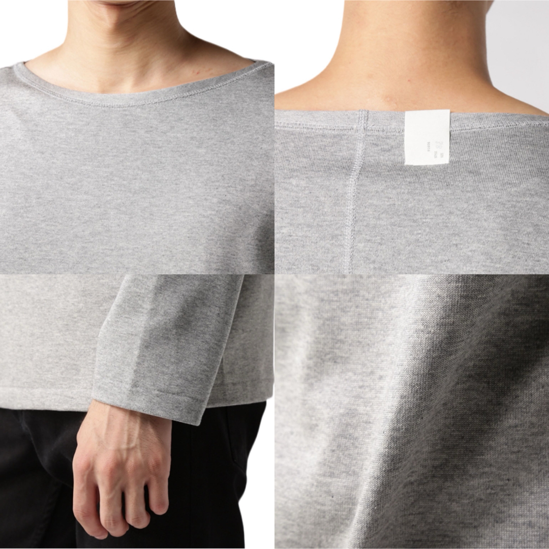 N.HOOLYWOOD(エヌハリウッド)のN.HOOLYWOOD OVERSIZE BOATNECK LONGSLEEVE メンズのトップス(Tシャツ/カットソー(七分/長袖))の商品写真