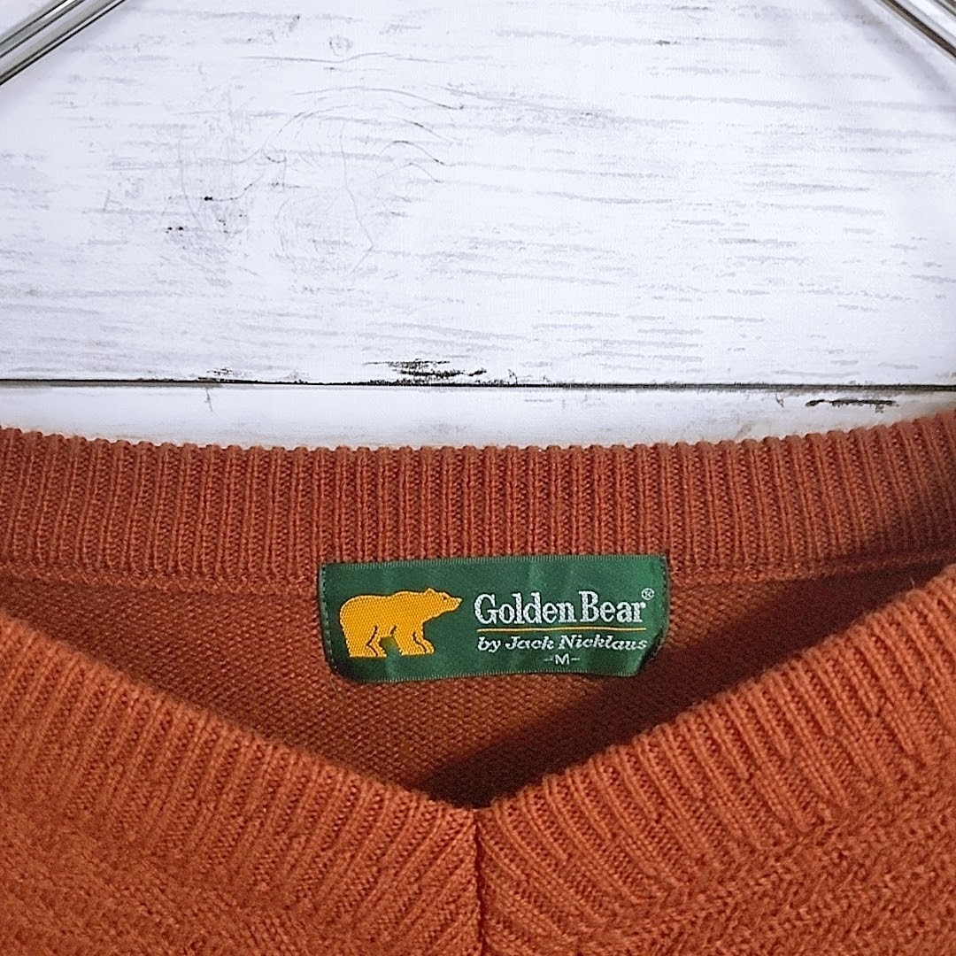 Golden Bear(ゴールデンベア)のGolden Bear ゴールデンベア 　刺繍ロゴ  ニット セーター メンズのトップス(ニット/セーター)の商品写真