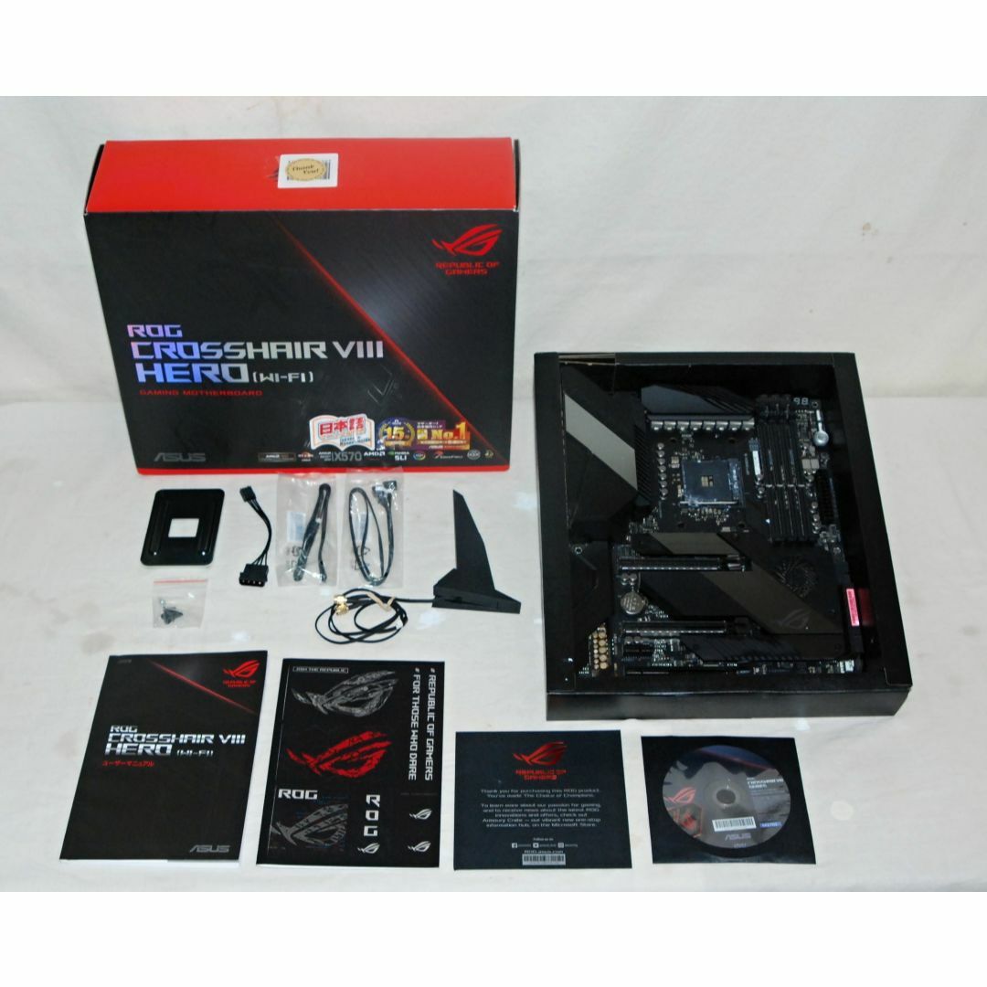 PCパーツ ASUS - ASUS ROG CROSSHAIR VIII HERO WI-FI