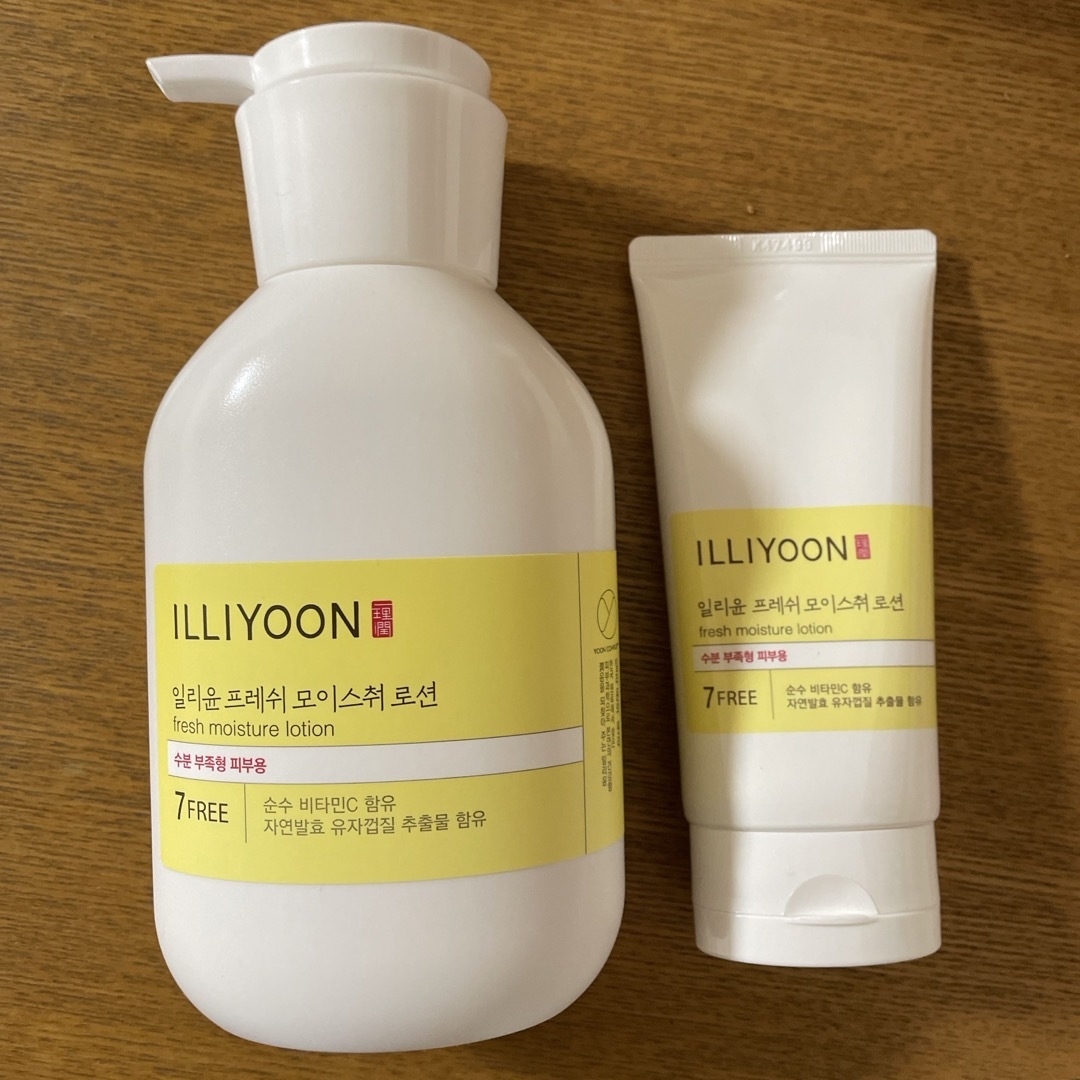 韓国コスメ　イリユンフレッシュモイスチャーローション350ml➕75ml コスメ/美容のスキンケア/基礎化粧品(化粧水/ローション)の商品写真