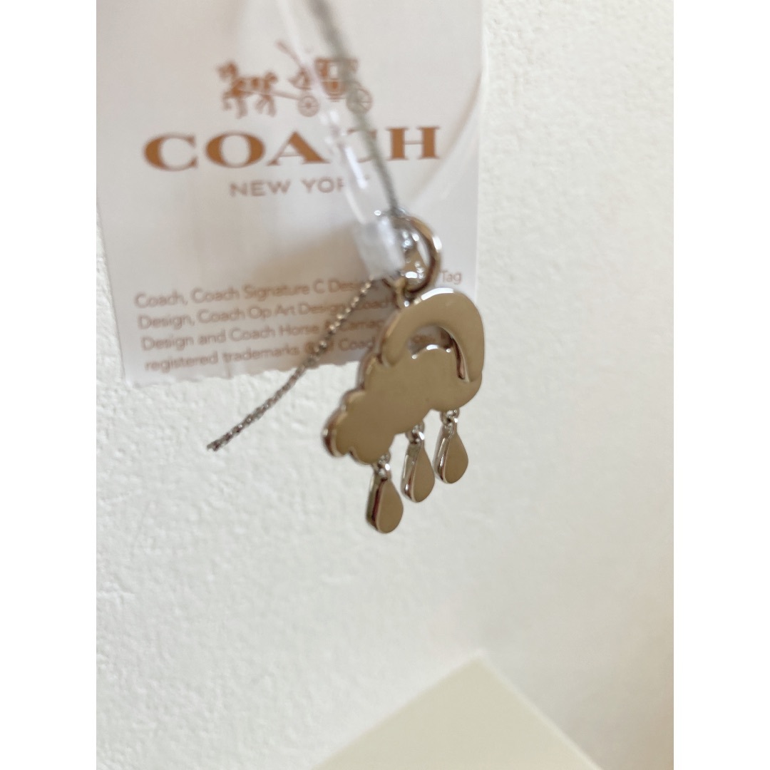 COACH(コーチ)のcoach 雨　虹　チャーム　バイオレット　コーチ レディースのファッション小物(キーホルダー)の商品写真