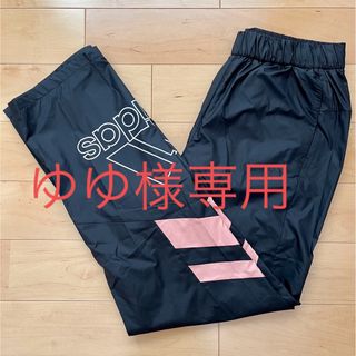 アディダス(adidas)のウインドパンツ ジャージ アディダス adidas 黒 L ☆新品未使用(カジュアルパンツ)