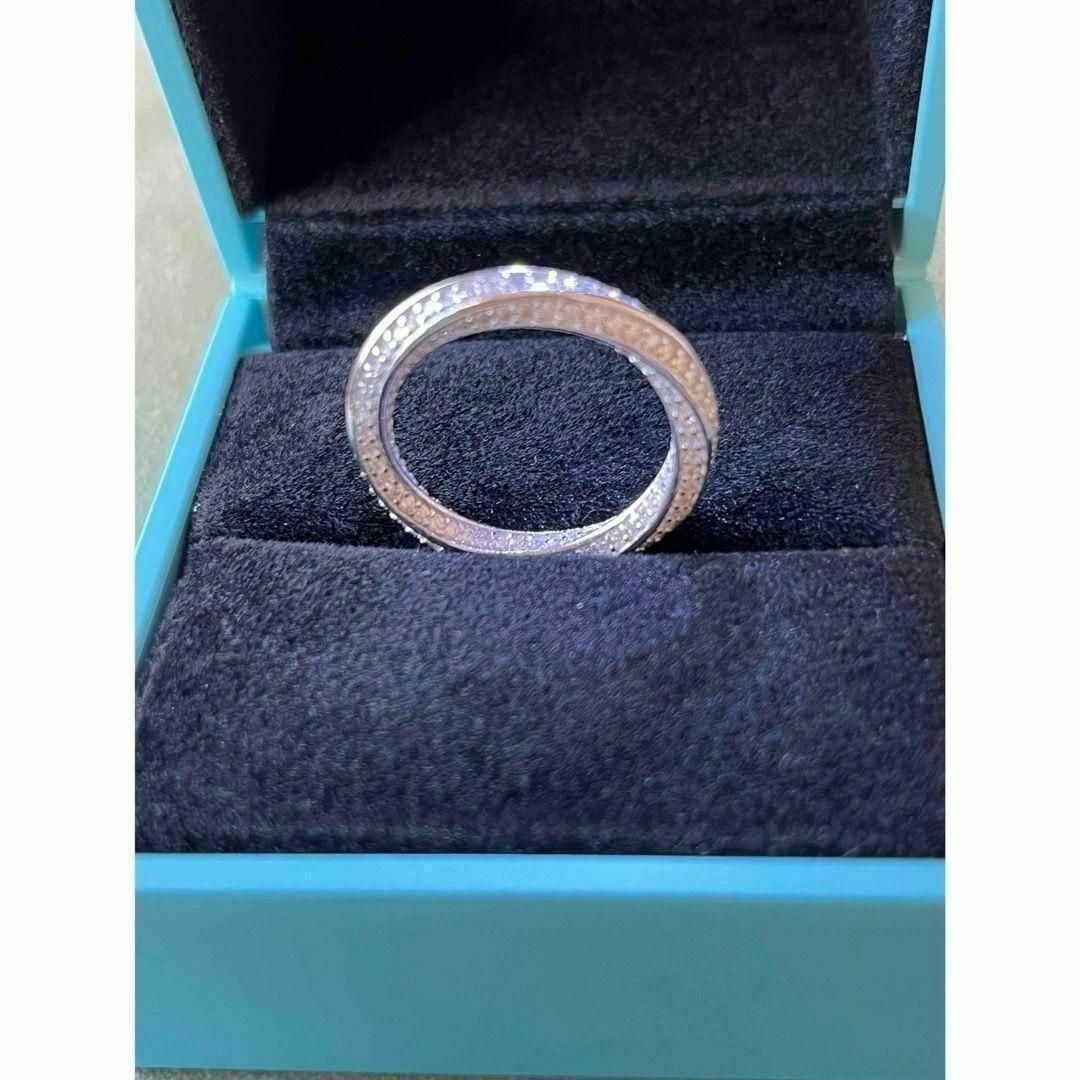 10号　最高級人工ダイヤモンド　sona シルバー　フルエタニティ　リング レディースのアクセサリー(リング(指輪))の商品写真