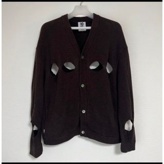 テンボックス(TENBOX)のEL PRADO CARDIGAN 10匣　TENBOX カーディガンLサイズ(カーディガン)